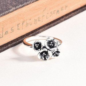 Sterling 925 Flower Ring